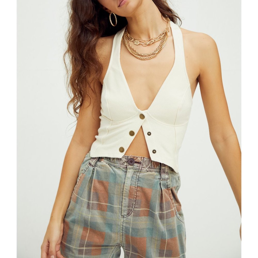NWT Free People Vera Vesty Cami / Moon Rising